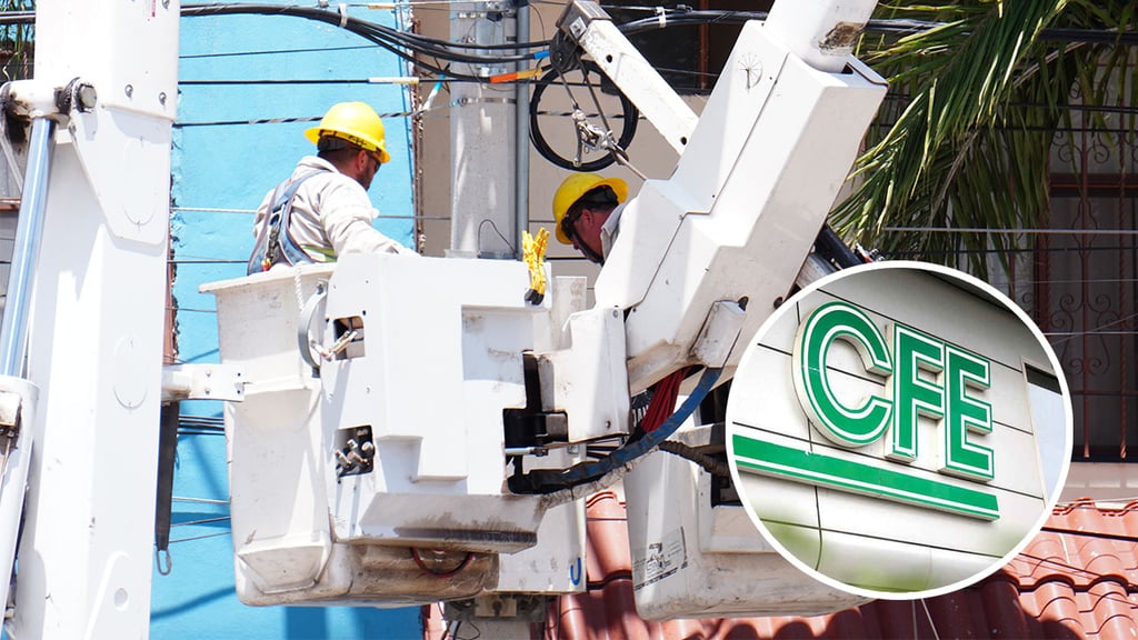 CFE anuncia corte de luz por 4 horas para el 10 de septiembre en estos municipios