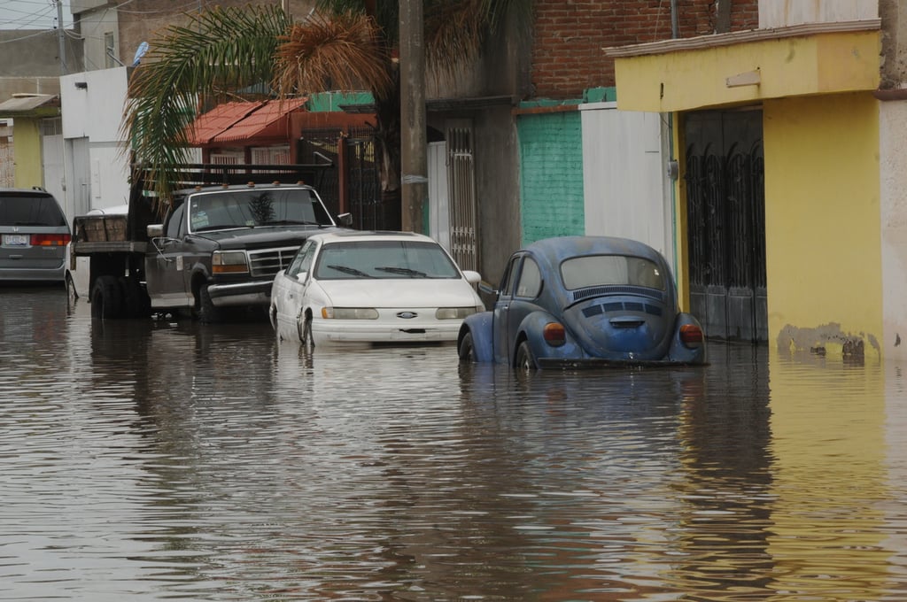 Inundaciones. Este año aumentaron las inundaciones en Durango, ya que se han registrado lluvias de mayor intensidad.