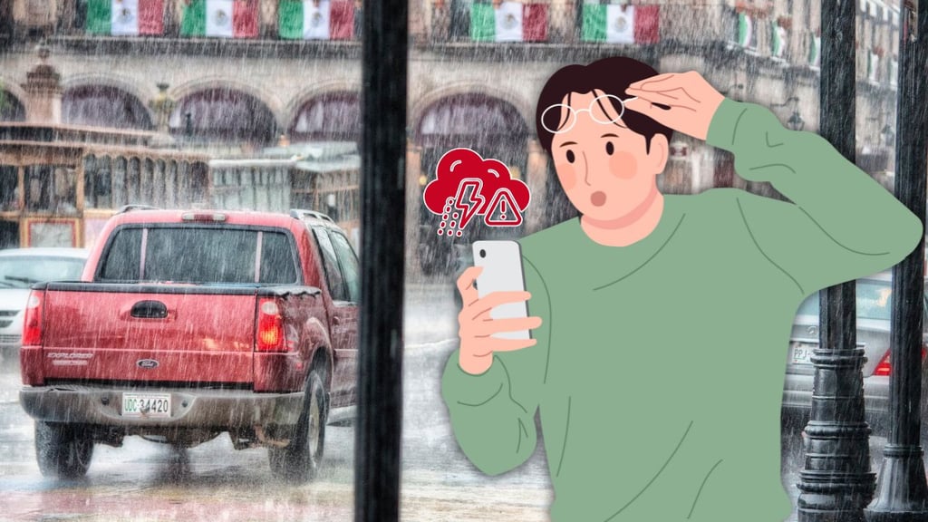 Alertan a estos 5 estados por lluvias intensas HOY miércoles 10 septiembre