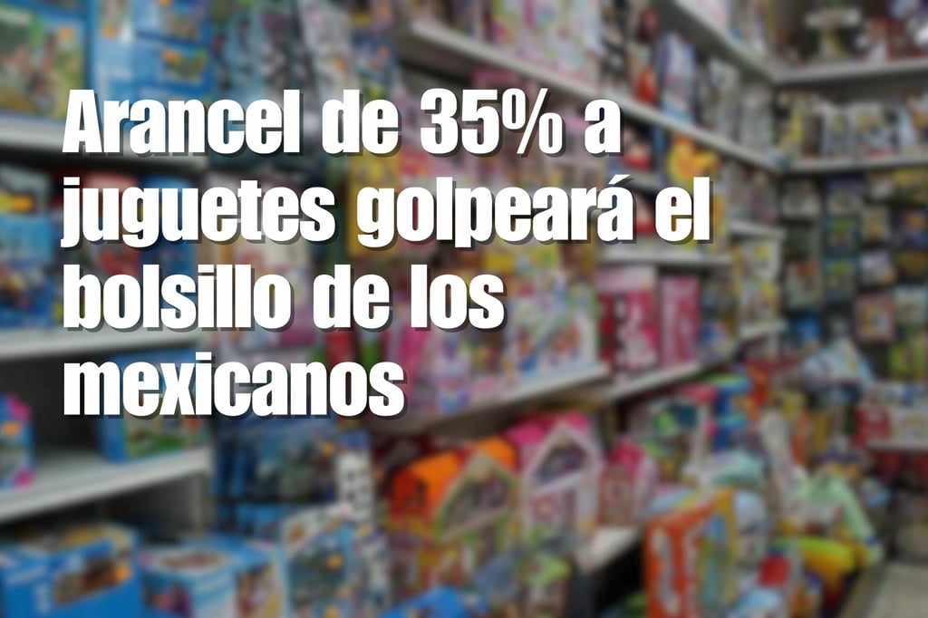 Navidad más cara: arancel de 35% a juguetes golpeará el bolsillo de los mexicanos