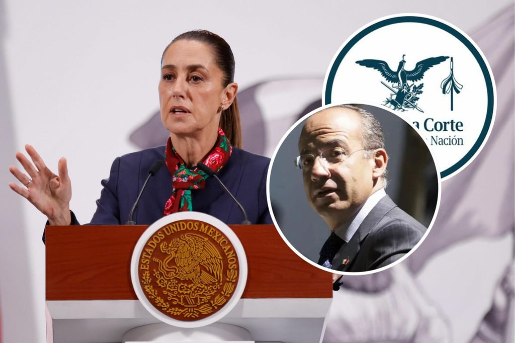 'Espurio y vendepatrias': Sheinbaum responde a Calderón tras críticas a reforma judicial