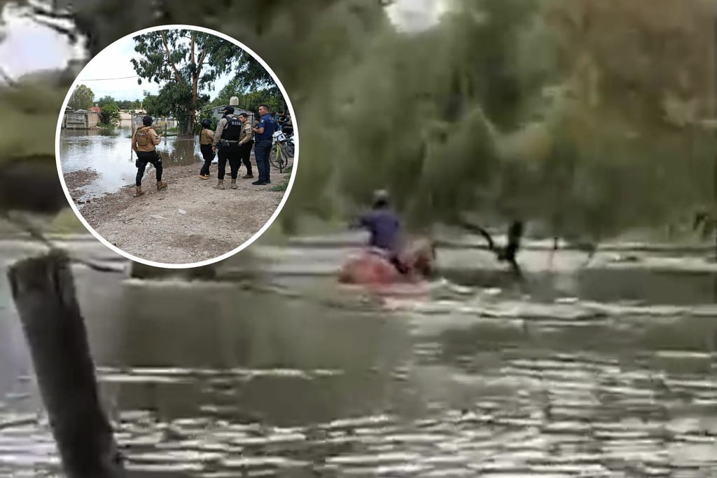 Captan momento en que jinete cae de caballo y muere ahogado en El Pueblito | VIDEO