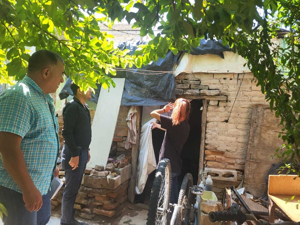 Respaldo. Personas de escasos recursos recibirán apoyos para mejorar las condiciones de sus viviendas.