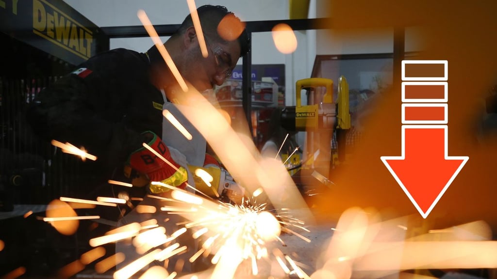 Actividad industrial en Durango se desploma 17.2% en mayo; es la segunda peor caída del país