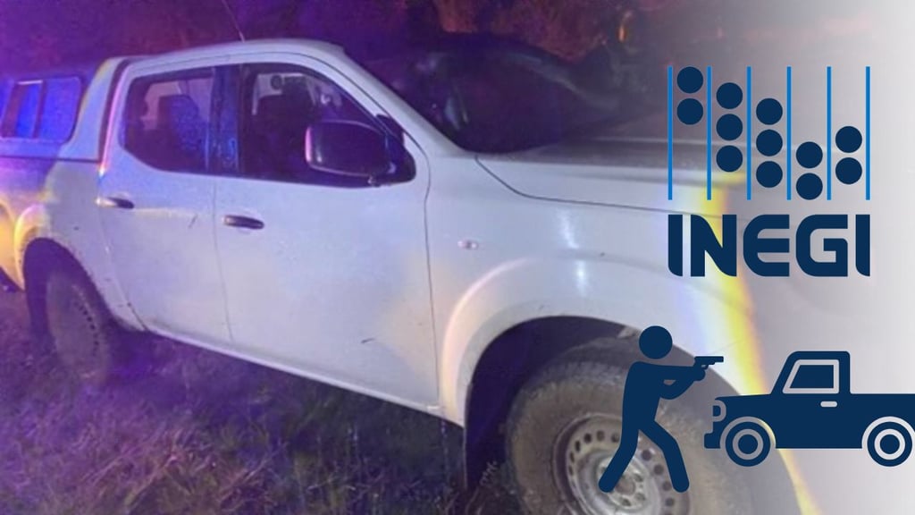 Asaltan a personal del INEGI y los despojan de camioneta en Mezquital