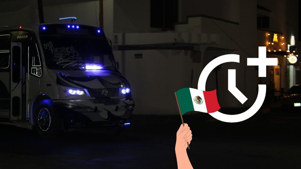 Por Grito de Independencia, ampliarán horario del transporte público en Durango: ¿qué rutas?