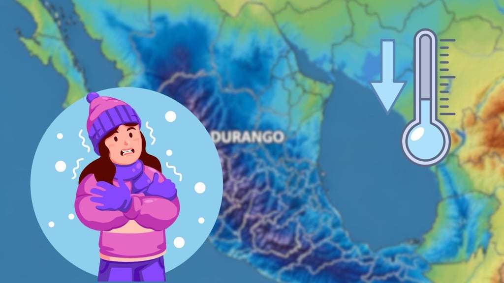 Durango registrará hasta -5 grados en próximos días, ¿cuándo llegaría el frío extremo?