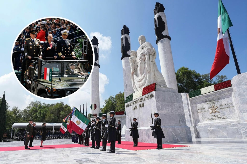 Sheinbaum encabeza ceremonia por la Gesta Heroica de los Niños Héroes
