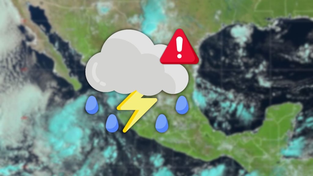 'Mario' se ubica frente a BC Sur; Advierten a varios estados por fuertes precipitaciones