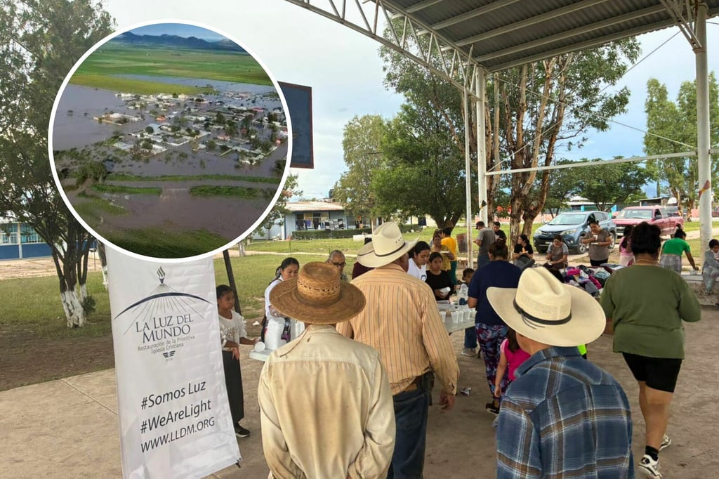 Duranguenses llevan apoyo a afectados por inundación en Santiago Papasquiaro
