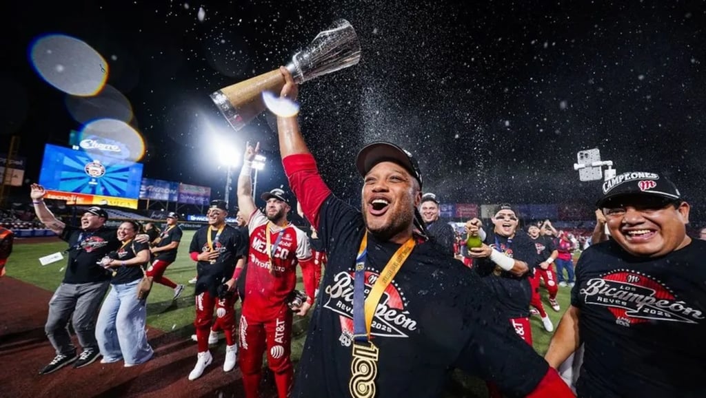 Monarcas. Los Diablos Rojos conquistaron este domingo el título de la temporada 2025 de la Liga Mexicano de Béisbol y con 18 títulos se consolidaron como la franquicia más ganadora.