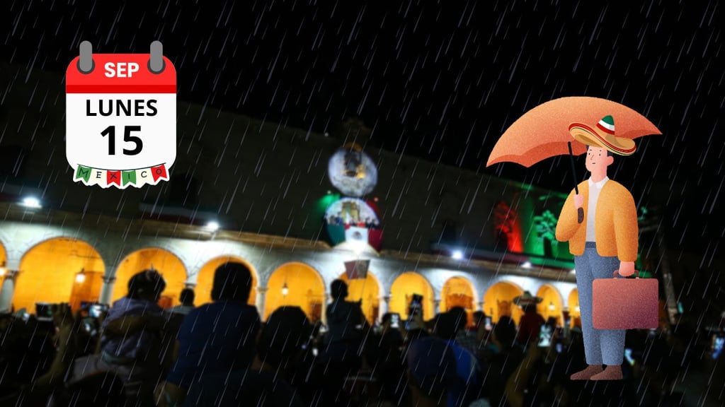 ¿Más lluvias en Durango durante las fiestas patrias? Este es el pronóstico de HOY 15 de septiembre