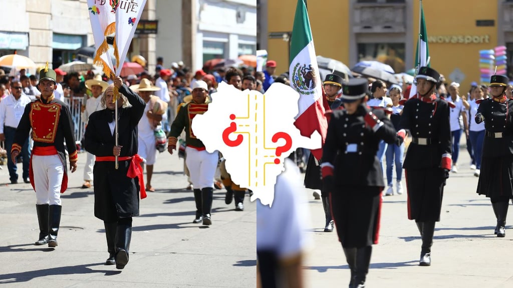 Cerrarán calles de Durango por desfile del 16 de septiembre; ¿cuáles son y a partir de qué hora?