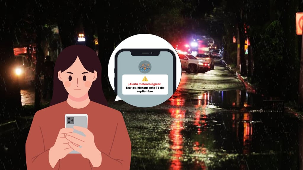 Estos estados tendrán lluvias intensas HOY 15 de septiembre, según el pronóstico del SMN 