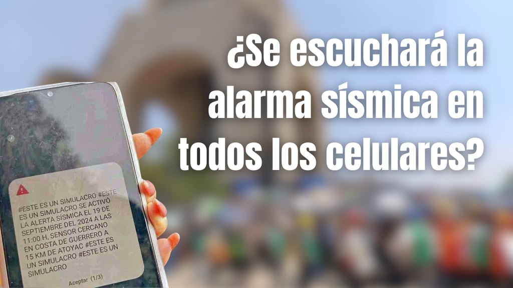 Simulacro Nacional 2025: ¿se escuchará la alarma sísmica en todos los celulares el 19 de septiembre?