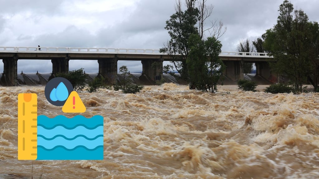 Presas de Durango aumentan más de 500% su desfogue tras intensas lluvias