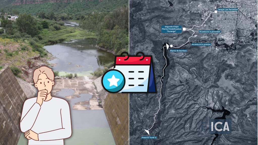 ¿Cuándo iniciará ICA los trabajos para la construcción de la presa Tunal II?