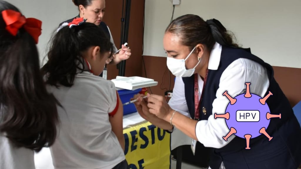 Harán campaña de vacunación contra el VPH para niños de primarias en Durango