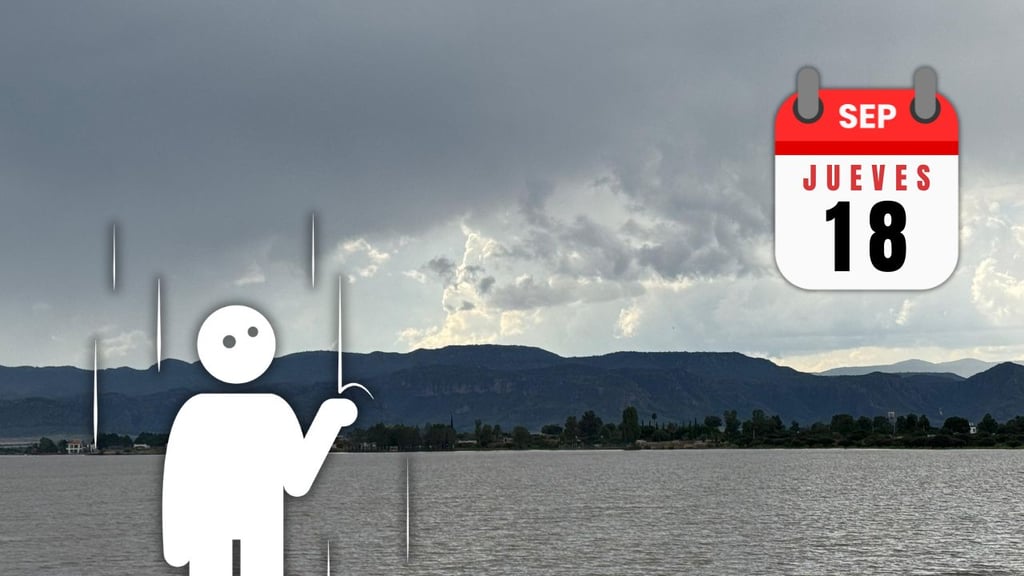 Jueves con lluvias muy fuertes en Durango; así será el clima HOY 18 de septiembre