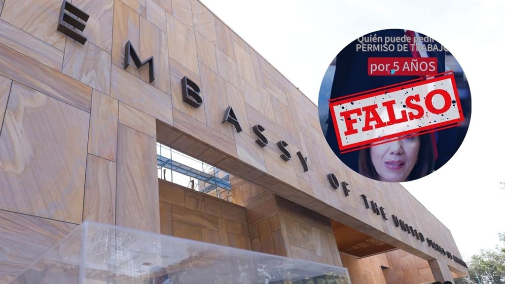 Embajada de EU en México desmiente supuesto permiso de trabajo de 5 años para migrantes