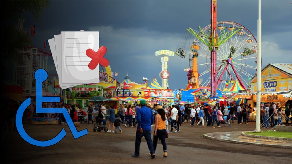 Personas con discapacidad denuncian a Director de la Feria de Durango