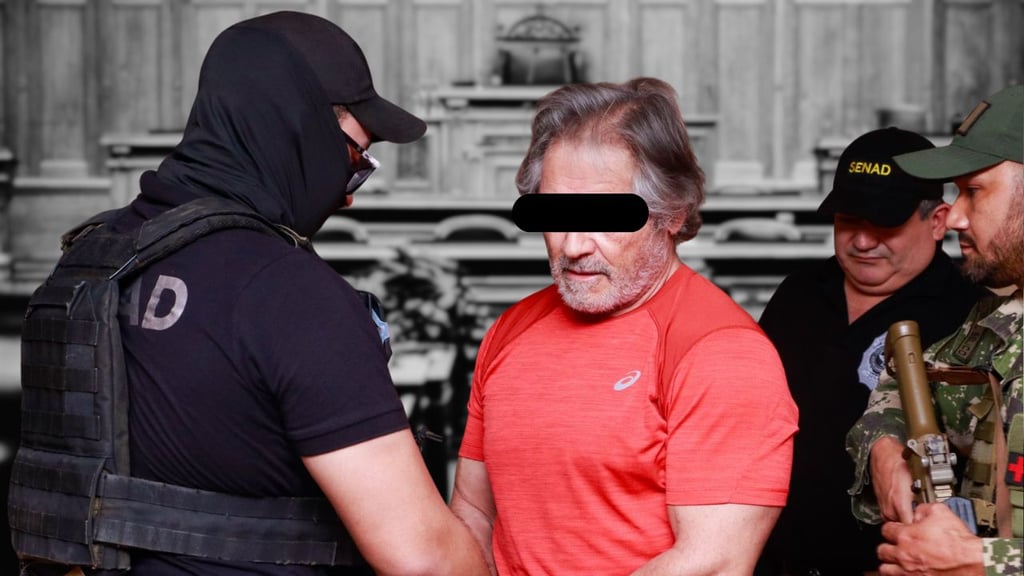 Por secuestro y extorsión, Hernán 'El Abuelo' comparece ante juez del Estado de México