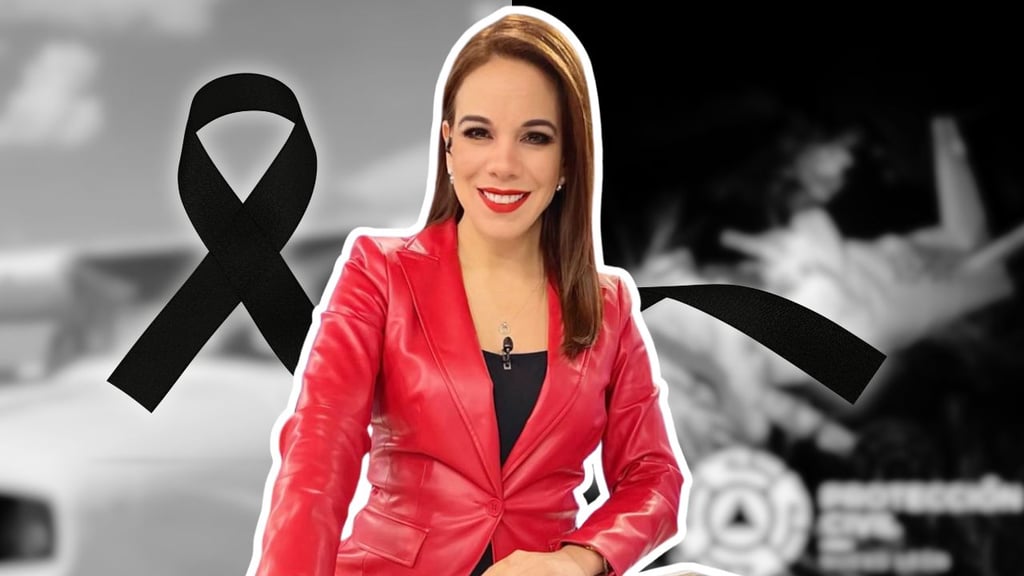 ¿Quién era Débora Estrella, conductora que falleció en accidente aéreo en Nuevo León?