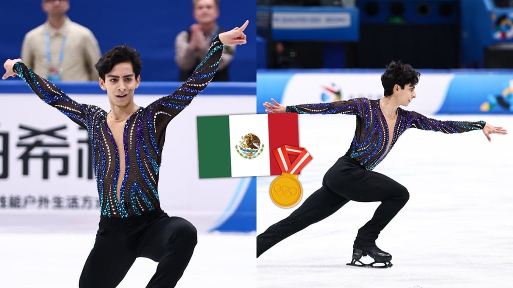 ¡Donovan Carrillo va a los Olímpicos de Inverno 2026! Así fue su participación en China | VIDEO