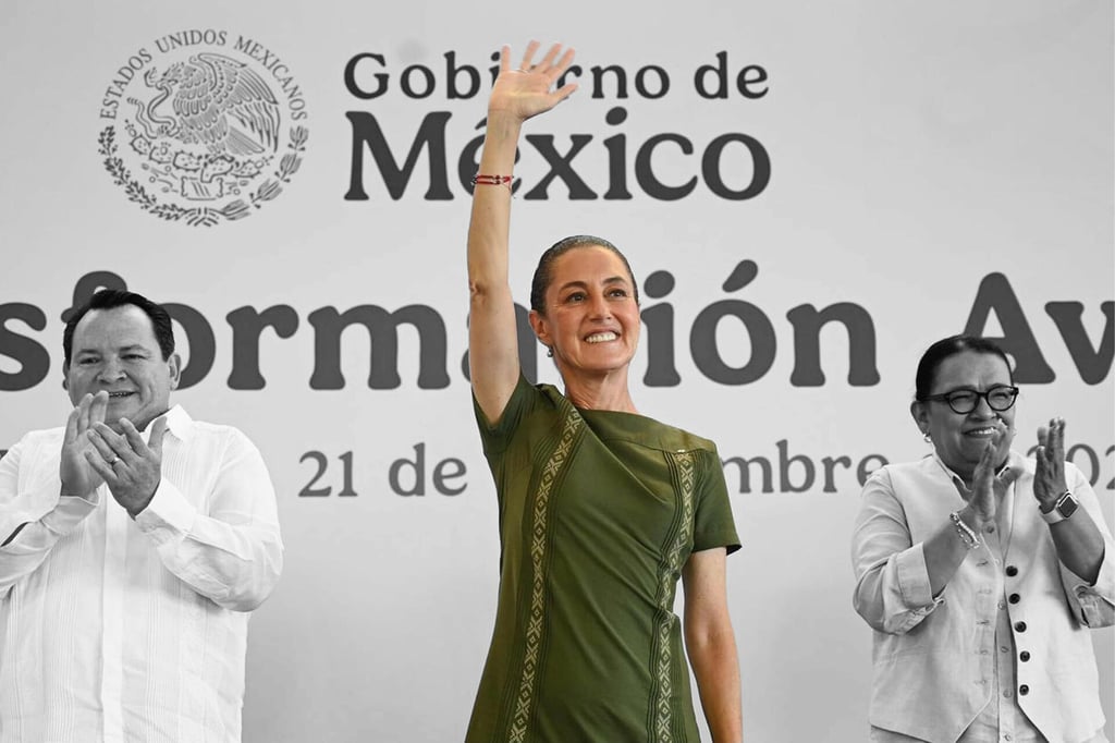 'Él se quedó en el corazón del pueblo': Sheinbaum acusa a la oposición de seguir calumniando a AMLO