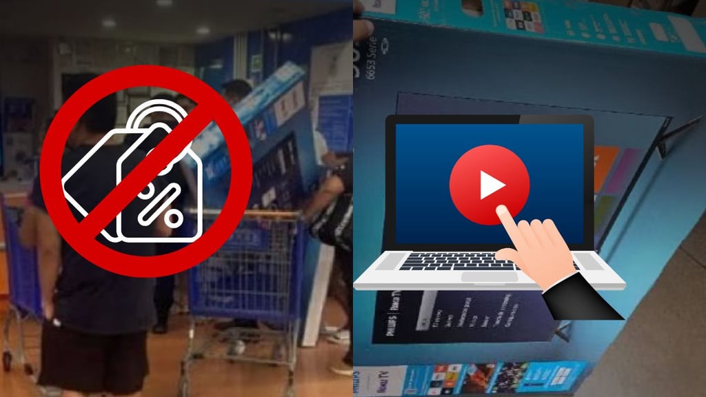 Por error, Walmart remata pantallas por 299 pesos; situación termina en caos y pelea | VIDEO