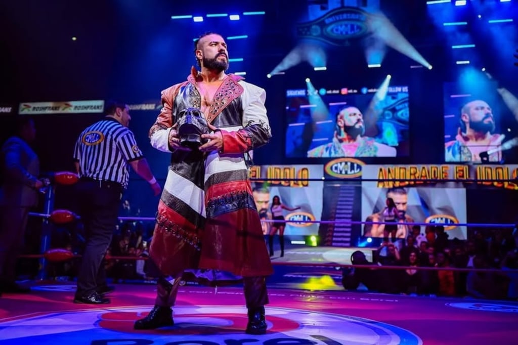 Regreso. Andrade deja la WWE por problemas y regresa a México.