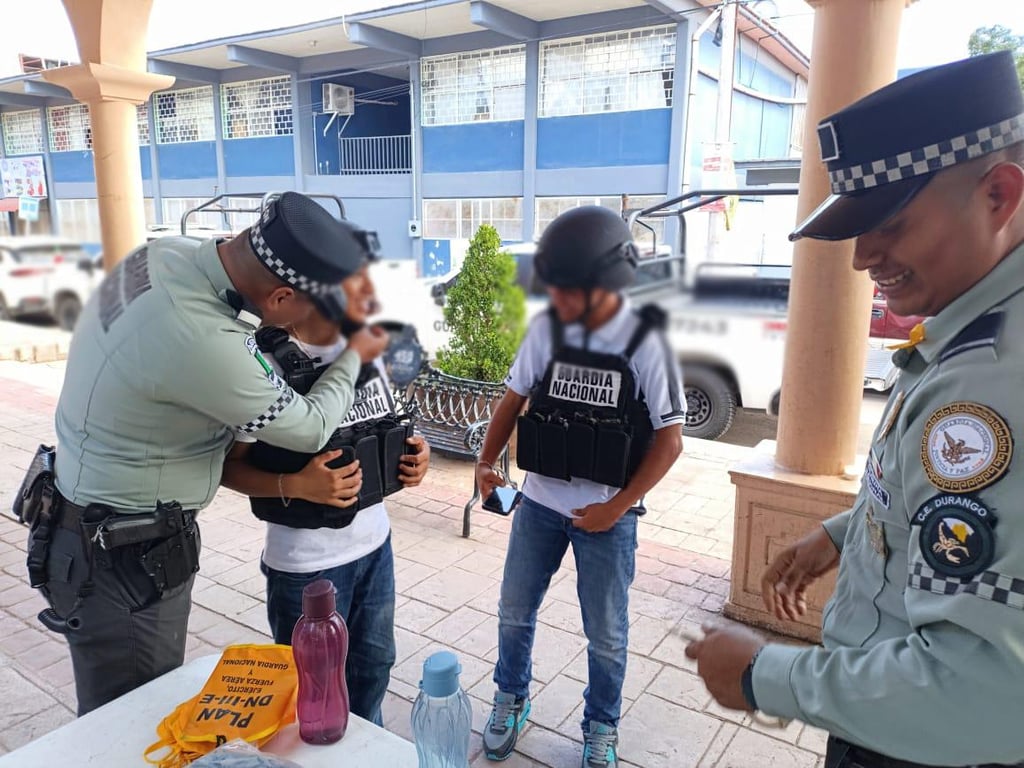 Guardia Nacional refuerza presencia en Durango con acciones de prevención del delito