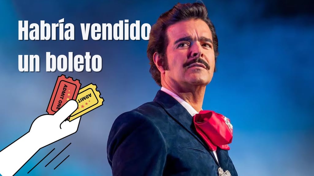 Aseguran que Pablo Montero sólo habría vendido un boleto para su show en Chihuahua