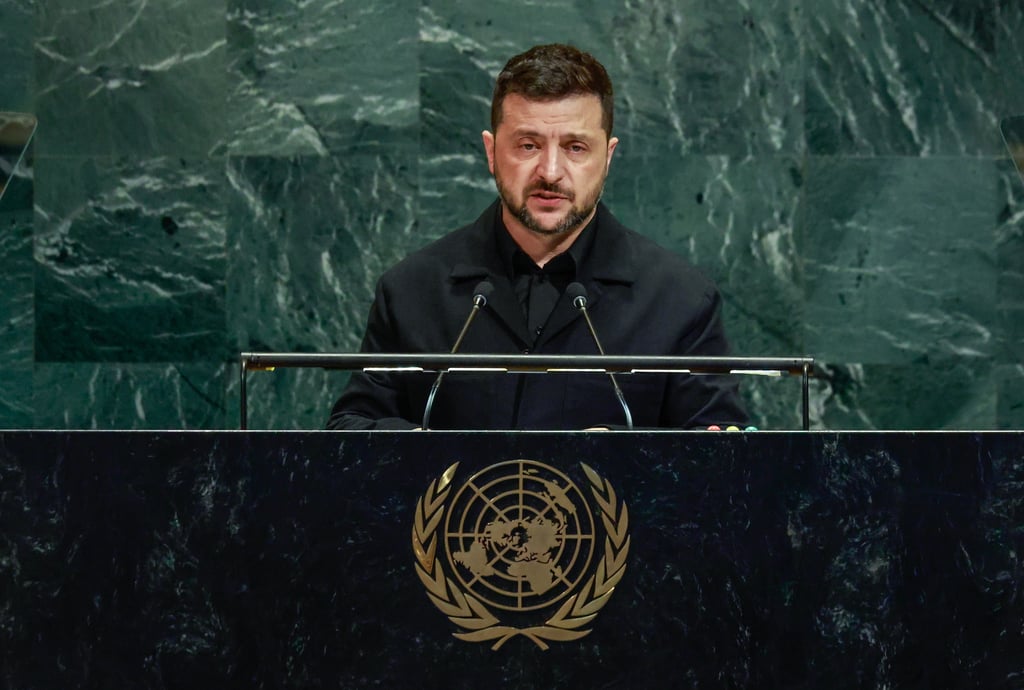 'Son las armas las que deciden quién sobrevive', dice Zelensky en la ONU