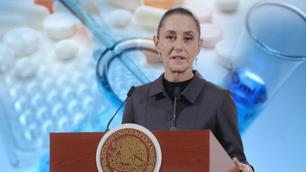 Gobierno federal mantiene adeudos con empresas farmacéuticas, reconoce Sheinbaum