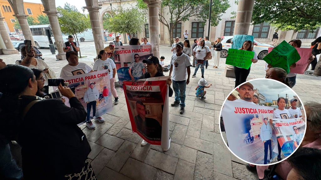 Caso Jesús Salinas: Familiares de 'Chuy' se manifestaron en el Congreso de Durango