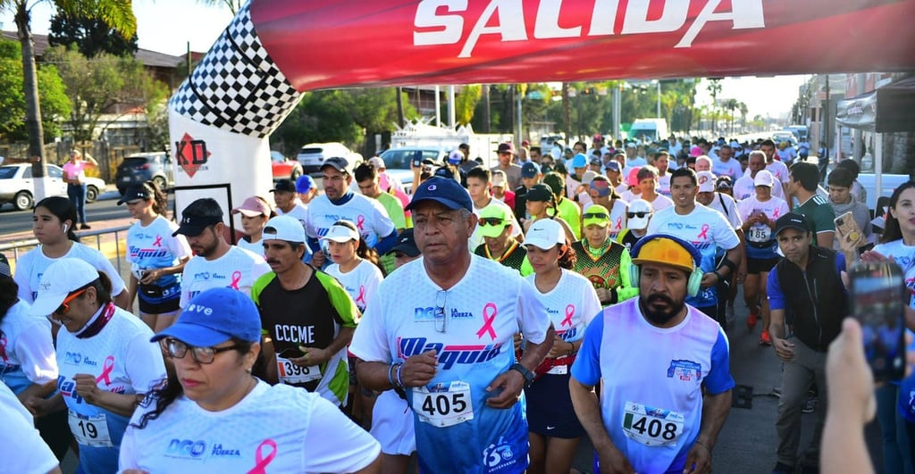 Convivencia. La Carrera Maquío es una fecha esperada en el calendario atlético de Durango.