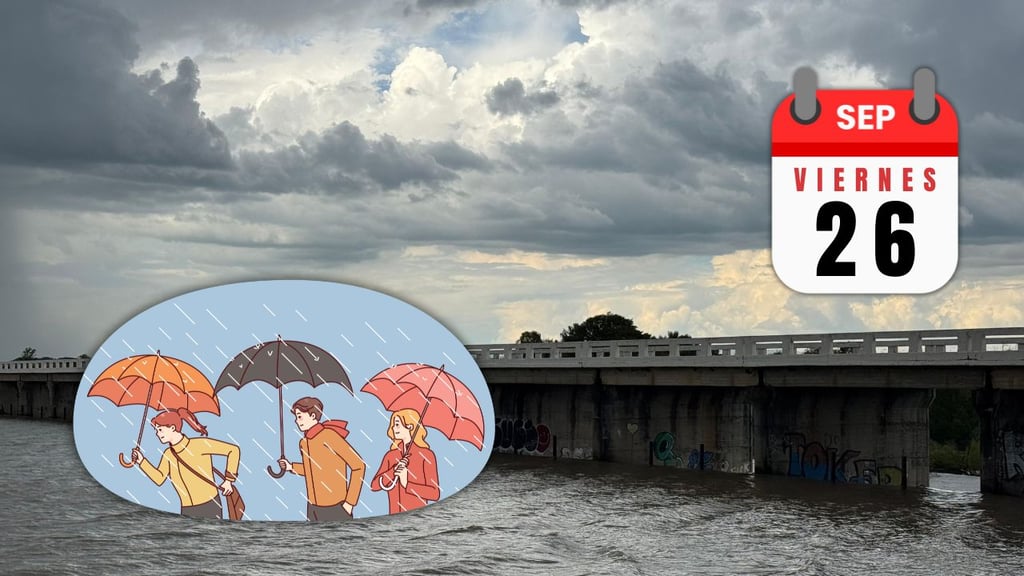 ¿Lloverá en Durango HOY viernes 26 de septiembre? Esto indica el pronóstico del SMN