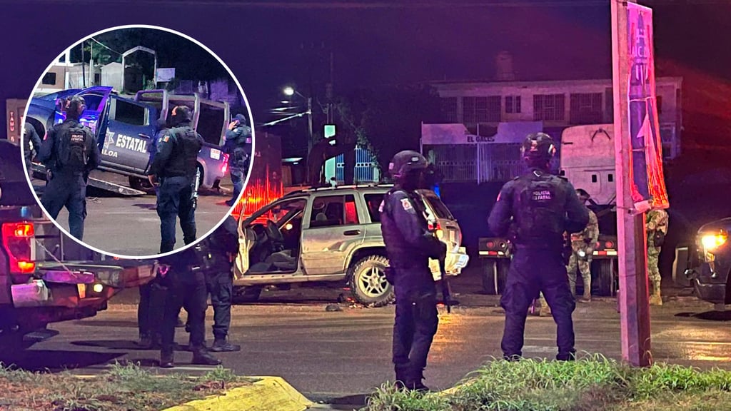 Violencia en Sinaloa: Agresión a policías municipales en Culiacán deja cuatro heridos