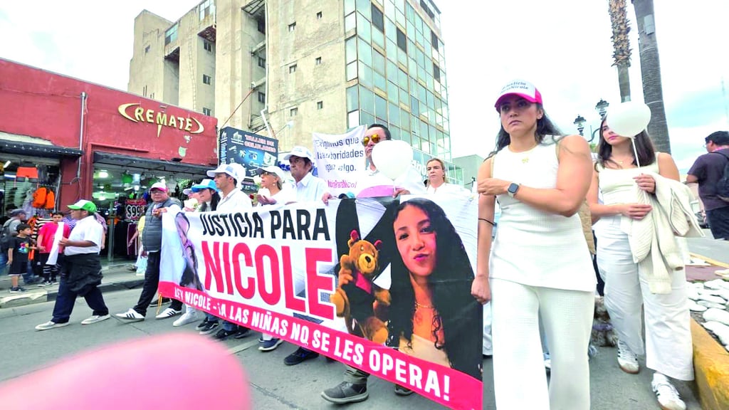 Detenidos. La noticia de la detención de la madre de Nicole y el padrastro se dio horas antes de la marcha programada para la tarde del sábado.