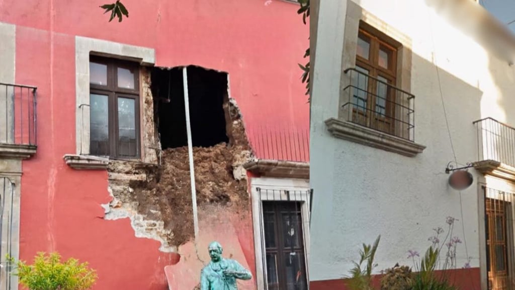 Derrumbe parcial en vivienda del Corredor Constitución alarma a vecinos