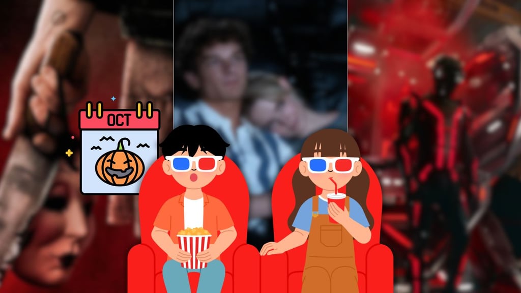 ¡No te los pierdas! Estrenos que llegan a los cines de México en octubre 2025