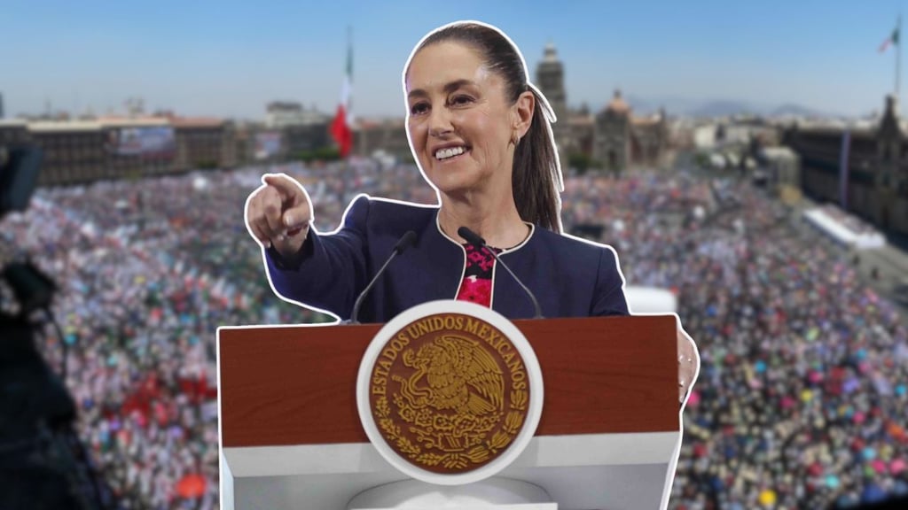 'Hay que cumplirle al pueblo', señala Sheinbaum al cumplir su primer año al frente del país