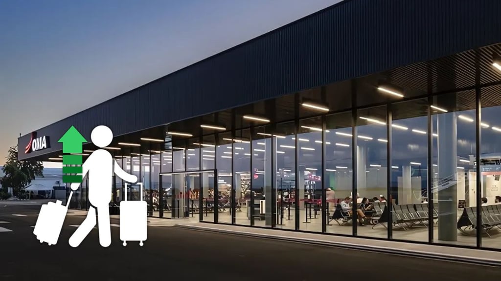 Aeropuerto de Durango aumenta flujo internacional y supera cifras prepandemia