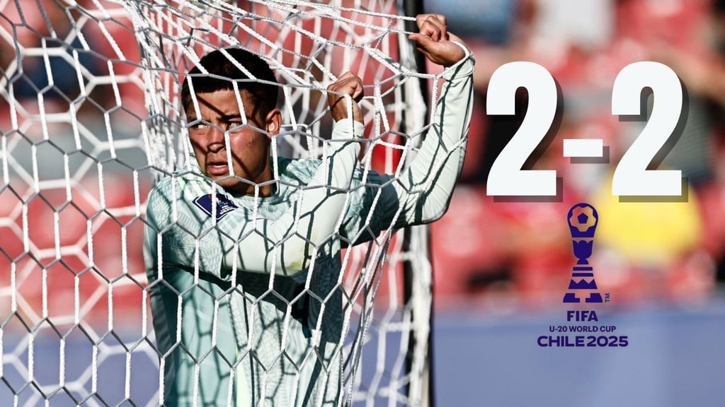 Mundial Sub-20: Gil Mora salva a México con doblete ante España