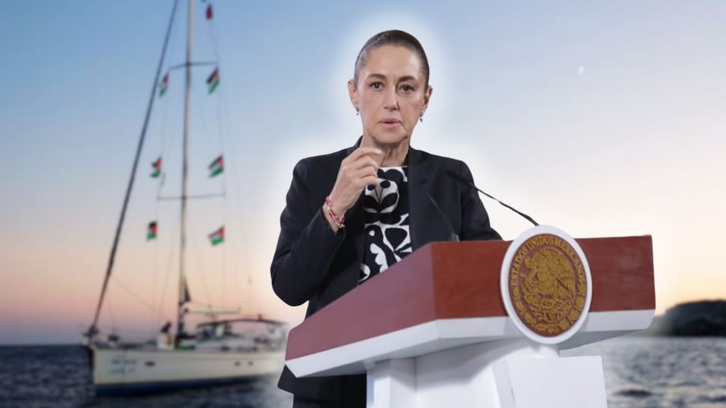 Repatriación 'inmediata' de mexicanos detenidos en flotilla, exige Sheinbaum a Israel