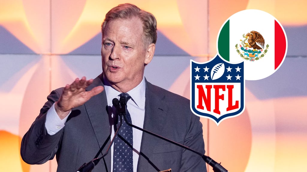 OFICIAL: La NFL regresará a México en 2026, confirma el comisionado Roger Goodell