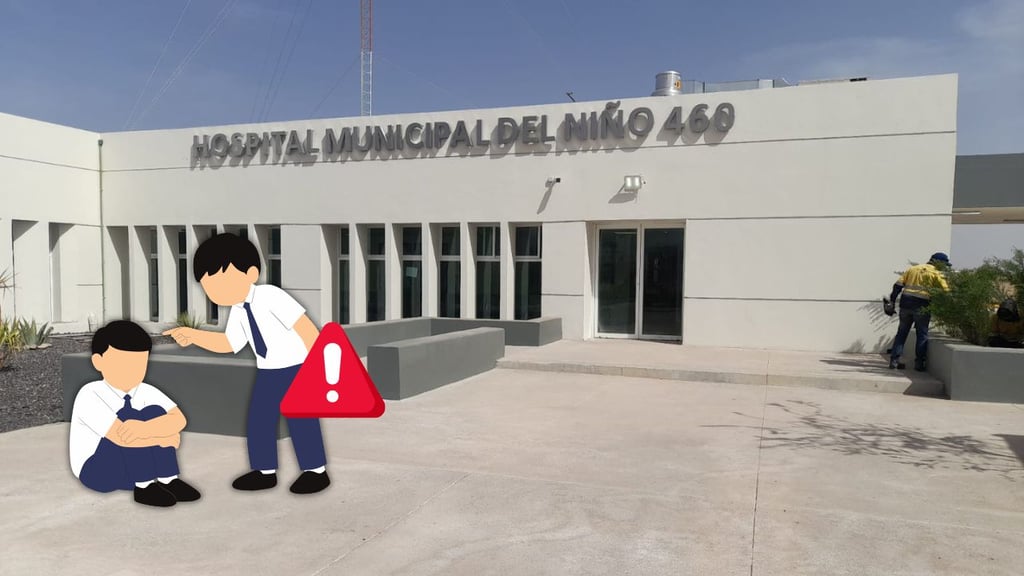 Menor de 10 años ingresa al Hospital del Niño tras agresión en su escuela en Durango