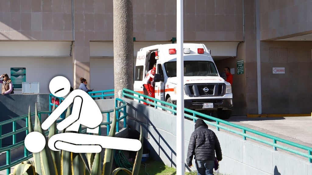 Mujer está grave tras ser atropellada por vehículo que salía de estacionamiento en Durango