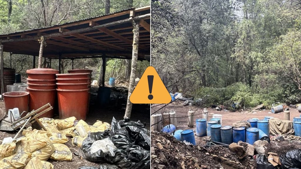Desmantelan laboratorio clandestino en Durango; producía 50 toneladas de droga a la semana